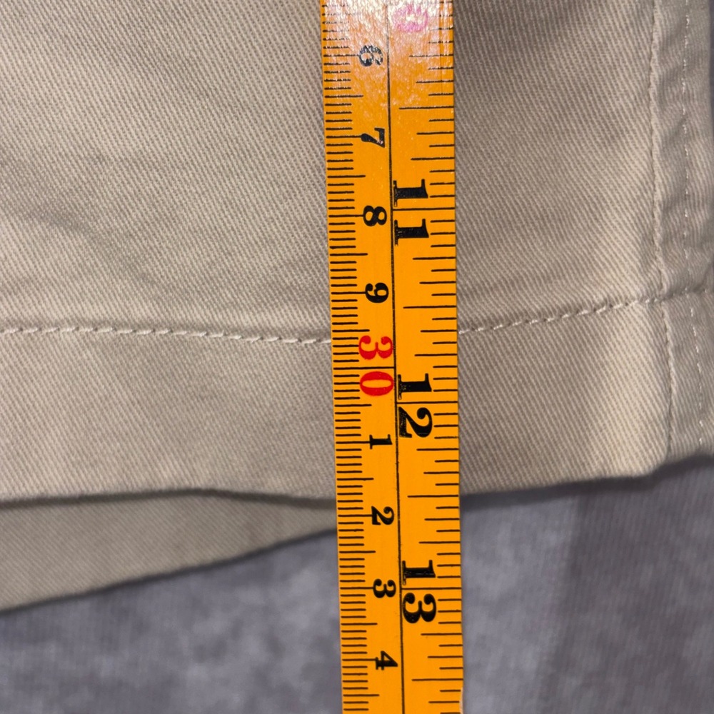 NWT J.Crew 5" Tan Chino 100% Cotton Shorts Chic Minimalist Preppy Women Size 4 - Picture 7 of 11
